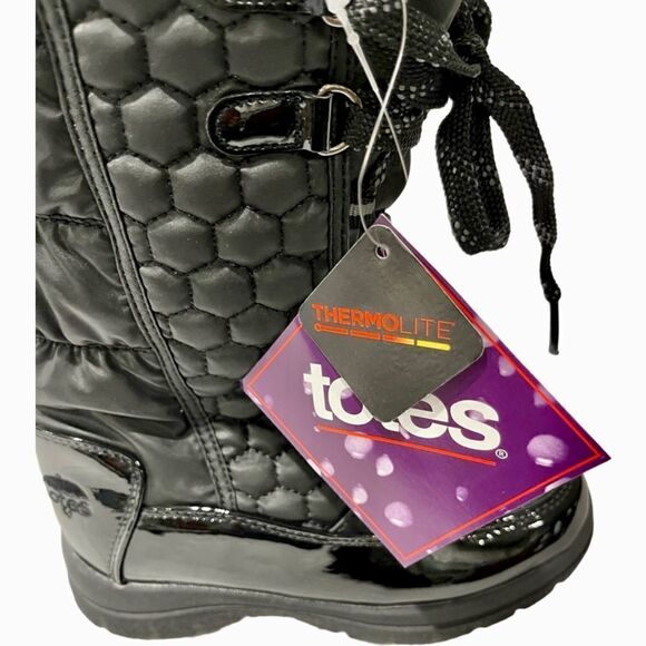 Totes Thermolite Lace Up Winter/Rain Katey II Boots​​​ - Picture 10 of 11